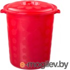 Бак пластиковый Эльфпласт С крышкой ЕР012 (25л, красный)
