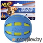 Игрушка для собак Nerf Мяч хрустящий / 56135 (синий/зеленый)