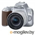 Фотоаппарат Canon EOS 250D серебристый