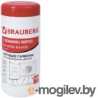 Салфетки для очистки маркерных досок Brauberg 513029 (100шт)