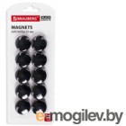 Набор магнитов Brauberg Black&White / 237466 (10шт)