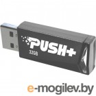 Usb flash накопитель Patriot Push+ 32GB Black (PSF32GPSHB32U)