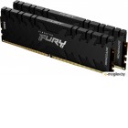 Kingston Fury Renegade Black DDR4 DIMM 3200MHz PC-25600 CL16 - 32Gb Kit (2x16Gb) KF432C16RBK2/64