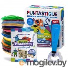 Funtastique Cleo с подставкой + PLA-пластик 20 цветов и книжка с трафаретами 4-1-FPN04U-PLA-20-SB-BOYS