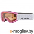 Очки горнолыжные Alpina Sports 2021-22 Piney / A7268457 (розовый/белый)