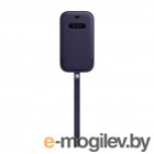  MagSafe  iPhone 12 mini Leather Sleeve with MagSafe - Deep Violet