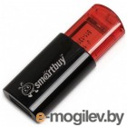 Флеш диск USB2.0 64Gb SmartBuy Click Black-Red