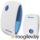 Электрический звонок Feron E-374 / 23689 (белый/синий)