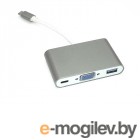  Vbparts  APPLE MacBook Type-C - VGA/USB 3.0 + Type-C Grey 075340