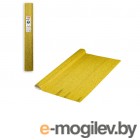 Бумага гофрированная Brauberg Flore 50х250cm Yellow Gold 112657