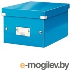 Короб для хранения Leitz 60430036 Click & Store A5 синий картон