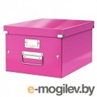 Короб для хранения Leitz 60440023 Click & Store A4 розовый картон