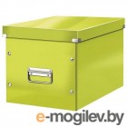 Короб для хранения Leitz 61080054 Click & Store L зеленый картон
