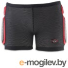 Защитные шорты горнолыжные Nidecker 2019-20 Kids Padded Shorts / PI04158 (XL, черный/красный)