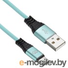 Кабель Digma USB (m)-USB Type-C (m) 1.2м зеленый