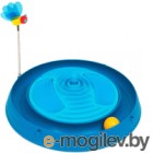 Игрушка для кошек Catit Массажный центр с мячиком и игрушкой-пчелкой / H430019 (голубой)