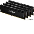 Kingston Fury Renegade Black DDR4 DIMM 3200MHz PC-25600 CL16 - 32Gb Kit (4x8Gb) KF432C16RBK4/32
