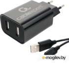     .   Cablexpert MP3A-PC-36 USB 2 , 2.4A,  +  1 lightning