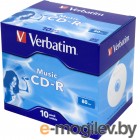  CD-R Verbatim 700Mb 16x Jewel case (10) (43365)