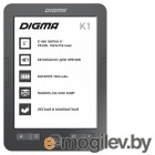 Электронная книга Digma K1 6 E-ink HD Pearl 758x1024 600MHz 128Mb/4Gb/SD/microSDHC темно-серый