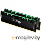 Память оперативная Kingston 16GB 4000MHz DDR4 CL19 DIMM 1Gx8 FURY Renegade Black