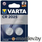 Комплект батареек Varta Lithium CR2025 3V / 06025101402 (2шт)