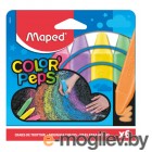 Набор мела канцелярского Maped Color Peps / 936010 (6шт, ассорти)