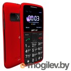 Мобильный телефон Digma S220 Linx 32Mb красный моноблок 2Sim 2.2 220x176 0.3Mpix GSM900/1800 MP3 FM microSD max32Gb