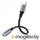 Ugreen AV142 USB Type-C to 3.5mm Female Cable 10cm Grey 30632