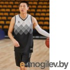 Баскетбольная форма Kelme Basketball Clothes / 8052LB1001-003 (XL, черный/белый)