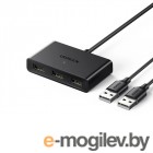  USB Ugreen CM409 USB 2-in 3-Out Splitter Black 10935