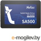 SSD. Накопитель SSD Netac 2,5 SATA-III SA500 256GB NT01SA500-256-S3X TLC