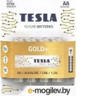 Комплект батареек Tesla Batteries Gold+ AA LR06 1.5V / 1099137206 (4шт)