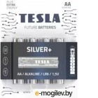 Комплект батареек Tesla Batteries Silver+ AA LR06 1.5V / 1099137214 (4шт)