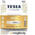 Комплект батареек Tesla Batteries Gold+ AAA LR03 1.5V / 1099137207 (4шт)