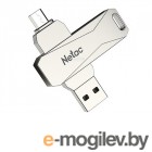 64Gb - Netac U381 USB 3.0 + MicroUSB NT03U381B-064G-30PN