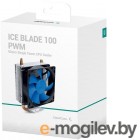  () Deepcool ICE BLADE 100 PWM 1700 Soc-AM4/1151/1200/1700 4-pin 15-29dB Al+Cu 100W 309gr Ret
