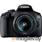 Фотоаппарат Canon EOS 2000D Kit Black 18-55 IS STM (зеркальный, 24.1 Mp, SD,SDHC, SDXC, WiFi/NFC, USB, HDMI)