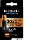 Батарейка AA Duracell Alkaline LR6 Optimum блистер 4шт