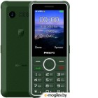 Мобильный телефон Philips E2301 Xenium зеленый моноблок 2Sim 2.8 240x320 0.3Mpix GSM900/1800 FM microSD