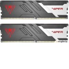 Patriot Memory Viper Venom Black DDR5 DIMM 7200Mhz PC5-57600 CL34 - 32Gb (2x16Gb) PVV532G720C34K
