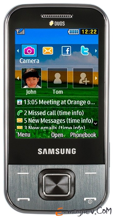 Samsung GSM GT-C3752 серый