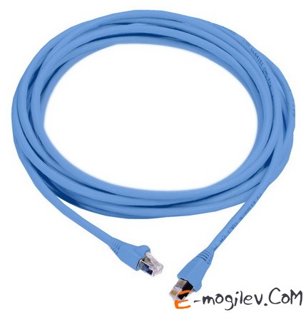Molex RJ45, 568B, FTP, PowerCat 6, PVC, 1м синий