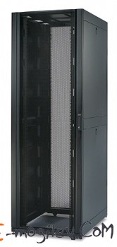 Шкаф монтажный APC NetShelter SX 42U wide со стенками черный