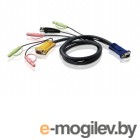 ATEN KVM Cable 2L-5305U   KVM: USB(Am)+DB15(m)+2*Audio (PC) -- SPHD15(m)+2*Audio (KVM), 5