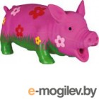Игрушка для животных Trixie Свинка с цветами 35185 (со звуком)