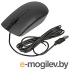  Dell Mouse MS116 Wired; USB; optical; 1000 dpi; 3 butt; Black