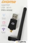   WiFi Digma DWA-N300E N300 USB 2.0 (..) 1. (.:1)