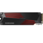   Samsung SSD 990 PRO, 1000GB, M.2(22x80mm), NVMe 2.0, PCIe 4.0 x4, V-NAND TLC, R/W 7450/6900MB/s, IOPs 1 200 000/1 550 000, DRAM buffer 1024MB, TBW 600, DWPD 0.33, with Heatsink (12 .)