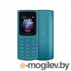 Мобильный телефон NOKIA 105 DS TA-1557 Cyan (1GF019CPG6C02)